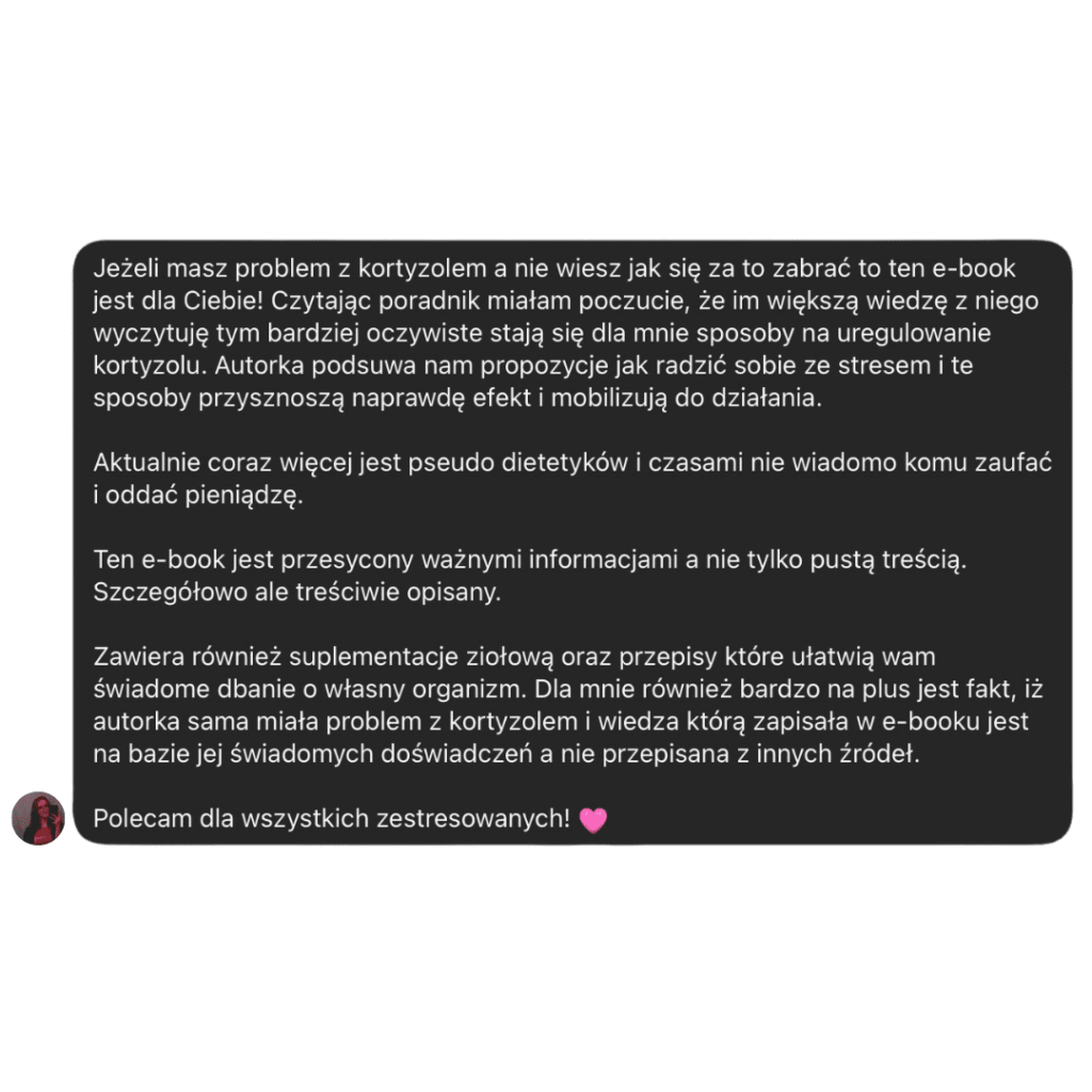 kortyzol opinia